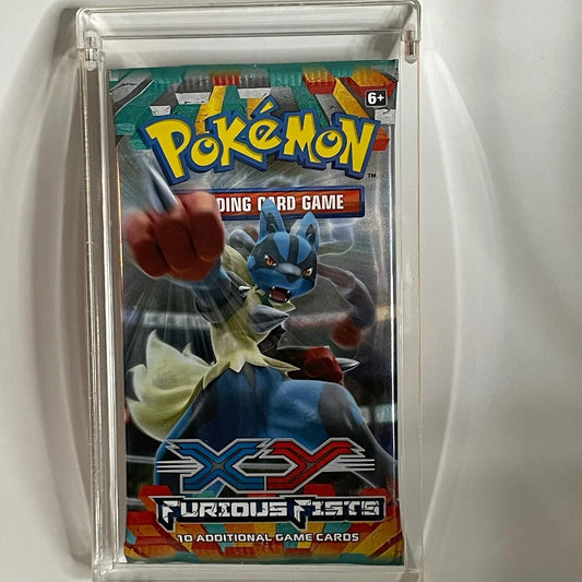 Single Pokemon Booster Pack Acrylic Case
