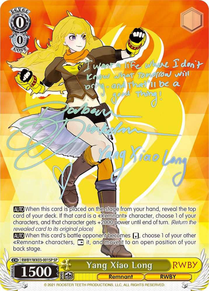 Yang Xiao Long (RWBY/WX03-001SP SP) [RWBY]