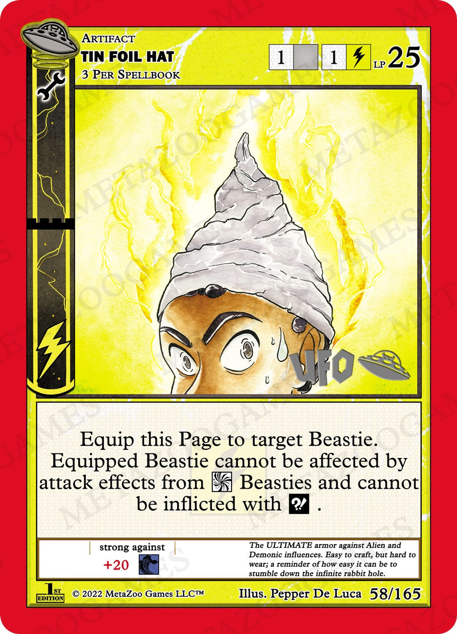Tin Foil Hat [Cryptid Nation: UFO First Edition Spoiler Pack]