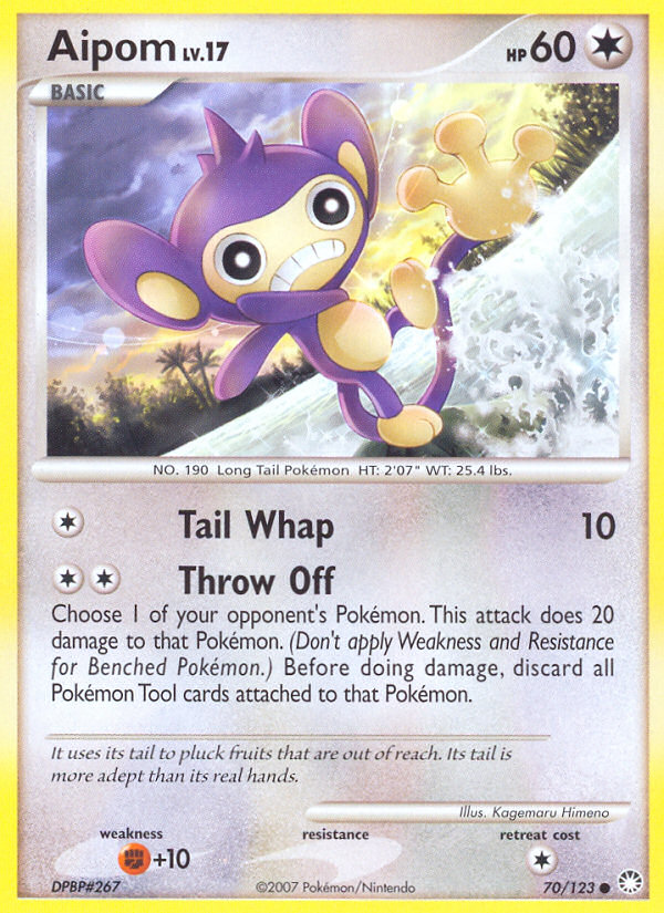 Aipom (70/123) [Diamond & Pearl: Mysterious Treasures]