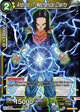 Android 17, Mechanical Charity (BT14-108) [Cross Spirits]