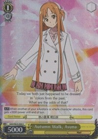 Autumn Walk, Asuna (SAO/SE23-E04 C) (Parallel Foil) [Sword Art Online II]