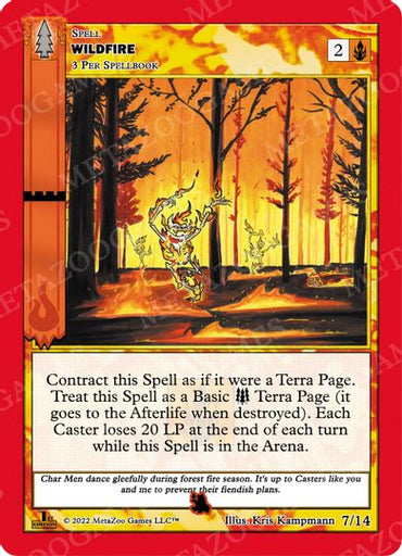 Wildfire [Cryptid Nation: Wilderness First Edition Theme Deck]