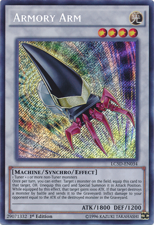 Armory Arm [LC5D-EN034] Secret Rare