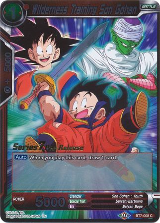 Wilderness Training Son Gohan (BT7-008_PR) [Assault of the Saiyans Prerelease Promos]