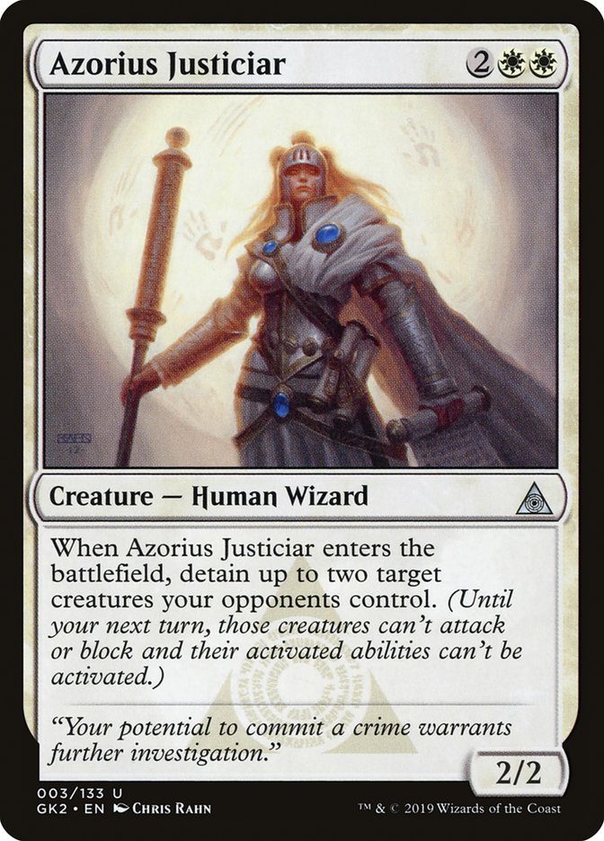 Azorius Justiciar [Ravnica Allegiance Guild Kit]