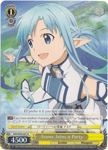 Asuna Joins a Party (SAO/SE26-E01 R) (Parallel Foil) [Sword Art Online II Vol.2]