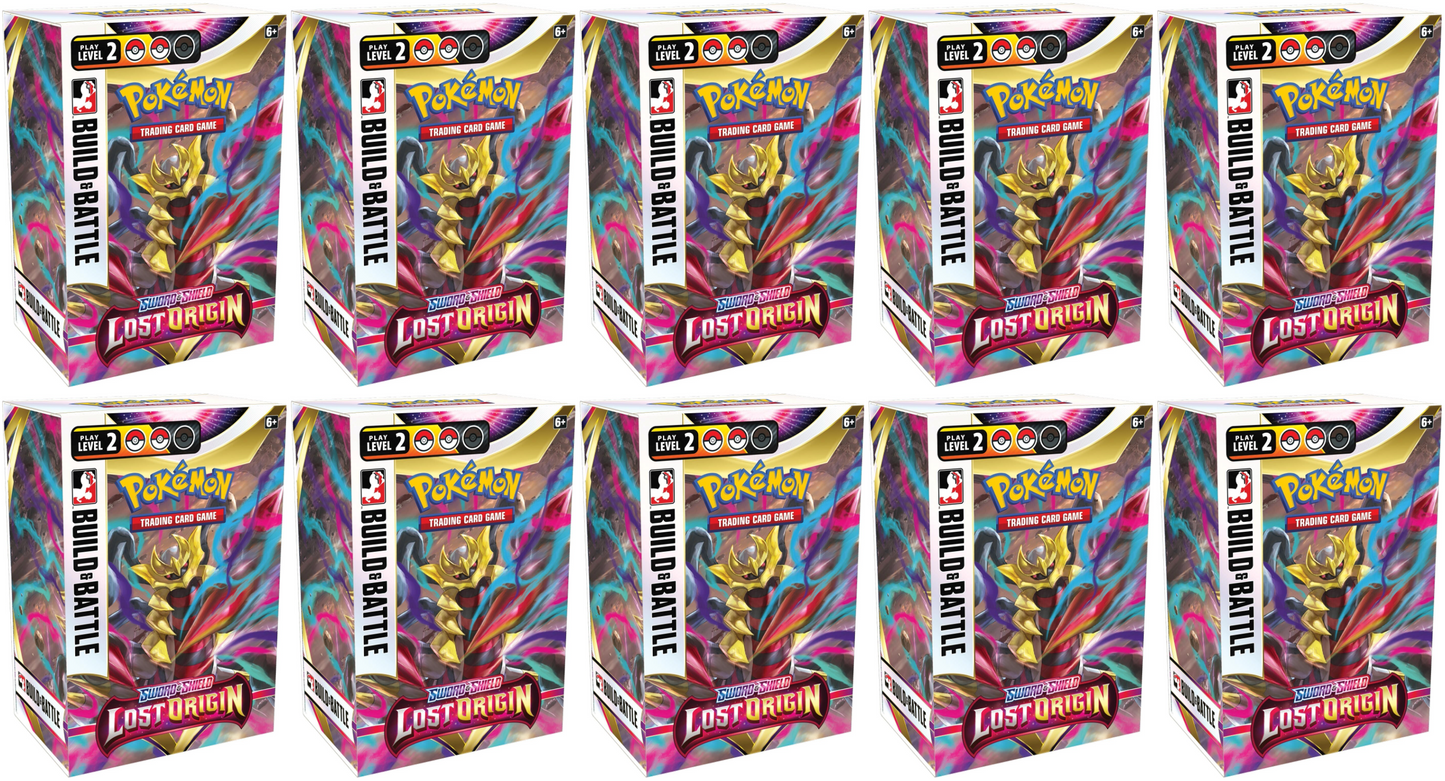 Sword & Shield: Lost Origin - Build & Battle Box Display