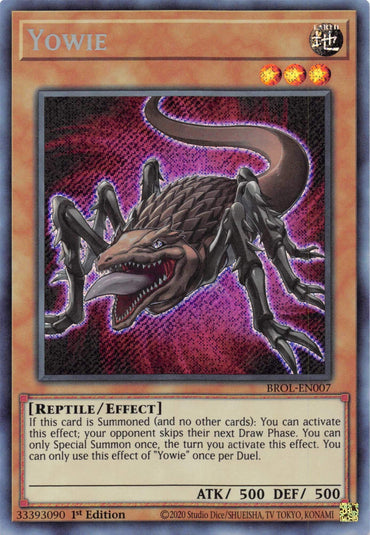 Yowie [BROL-EN007] Secret Rare