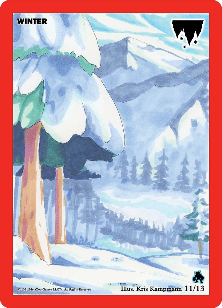 Winter (Chenoo) [Cryptid Nation: Nightfall First Edition Release Event Deck]