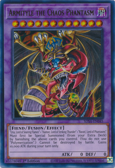 Armityle the Chaos Phantom [SDSA-EN045] Ultra Rare