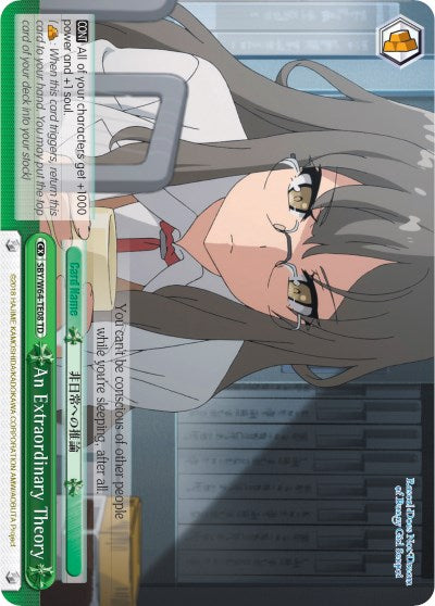 An Extraordinary Theory (SBY/W64-TE08 TD) [Rascal Does Not Dream of Bunny Girl Senpai]