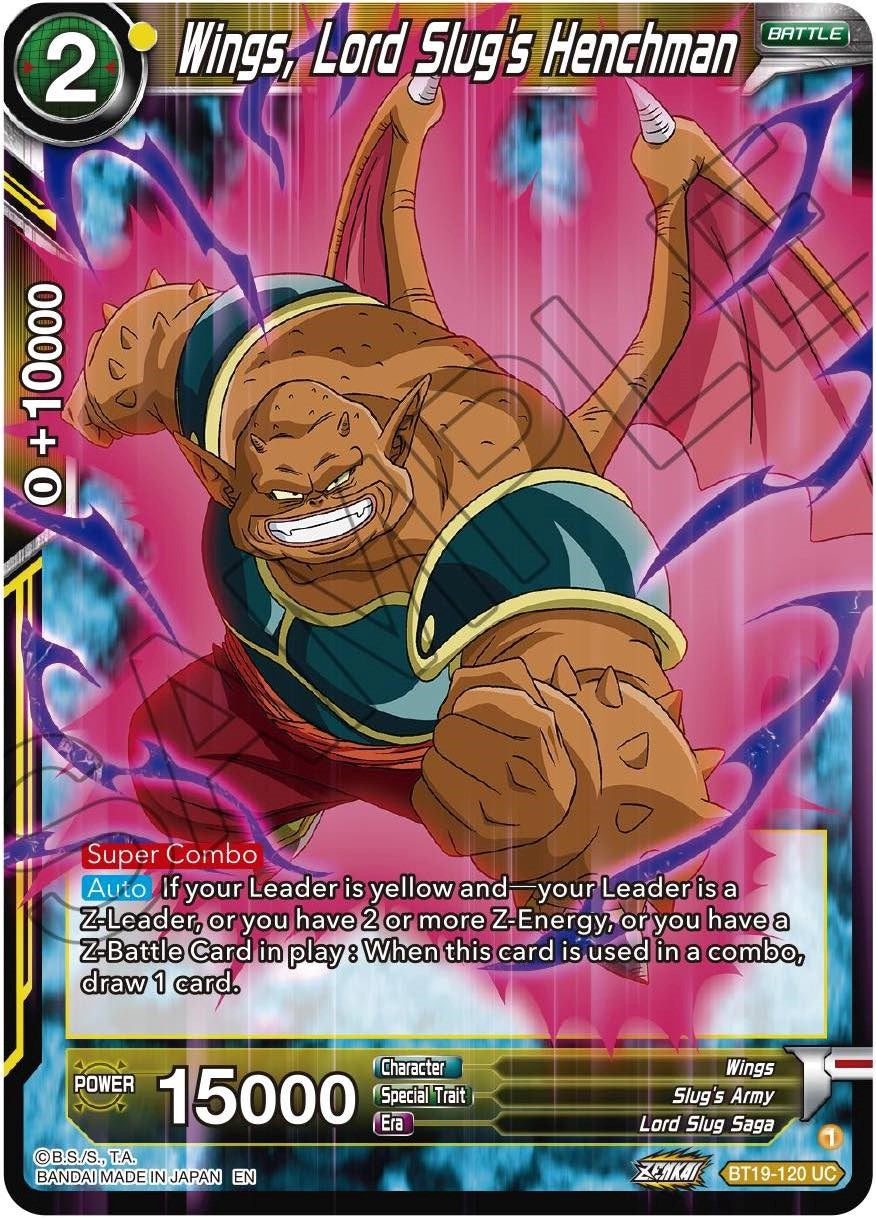 Wings, Lord Slug's Henchman (BT19-120) [Fighter's Ambition]