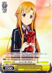 Asuna Conveying Her Feelings (SAO/S20-PE05 PR) (Promo) [Sword Art Online]