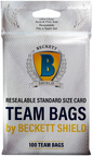 BECKETT SHIELD TEAM BAGS 100CT